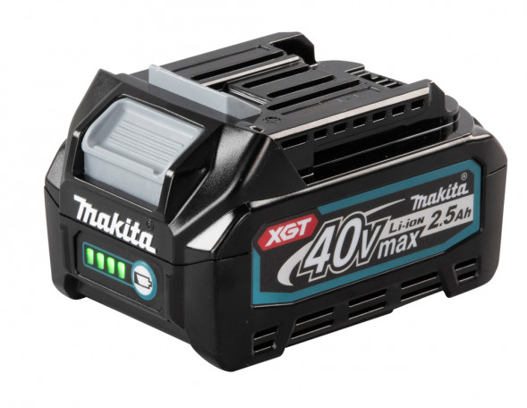 Аккумулятор XGT Makita BL4025 191B36-3 (40V, 2,5 Ач, Li-Ion)