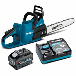Аккумуляторная цепная пила Makita UC026GT101, 40V, 40см (1*5Ач, ЗУ)