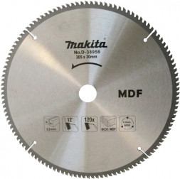 Диск пильный для дерева и МДФ Makita, 305x30х2,2 120 зубьев (D-38956)