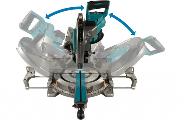 Торцовочная аккумуляторная пила Makita XGT 40В BL LS003GZ01