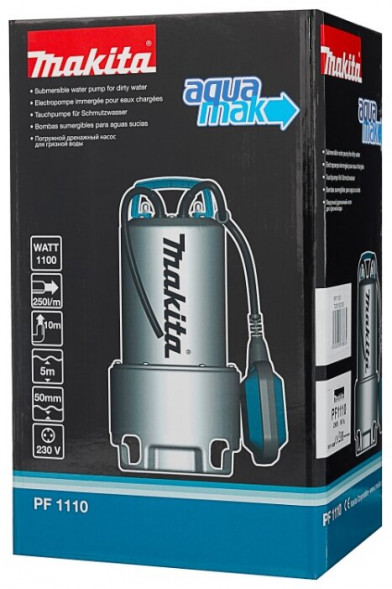 Насос дренажный погружной Makita PF1110 (PF 1110)