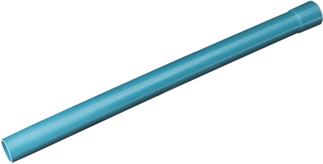 Прямая трубка d28мм (цвет бирюзовый)  (Makita 451244-9)