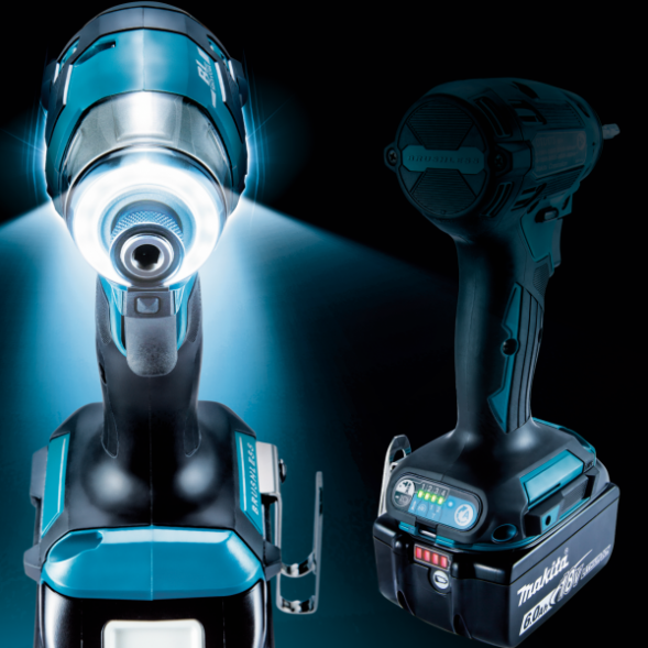 Аккумуляторный ударный шуруповерт (импакт) Makita DTD173RTJ (2х5Ач, ЗУ)