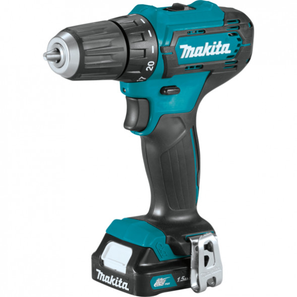 Дрель-шуруповерт Makita DF333DYX14 (2х1.5Ач, ЗУ, набор бит)
