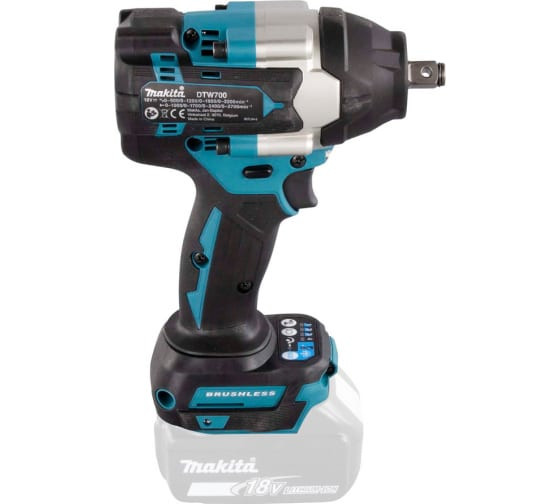 Аккумуляторный ударный гайковерт Makita DTW700RF1J (1 х 3Ач,  ЗУ)
