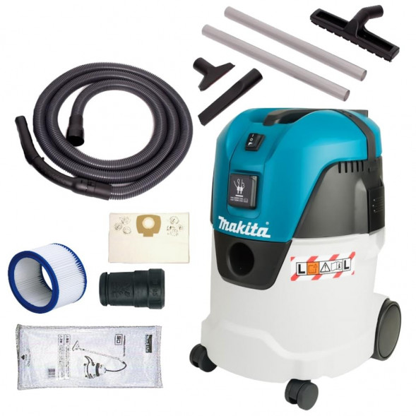 Пылесос Makita VC2512LX5 + 5 мешков