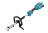 Аккумуляторный комбимотор Makita DUX18Z + Насадка снегоуборщик (лопата) SN400MP