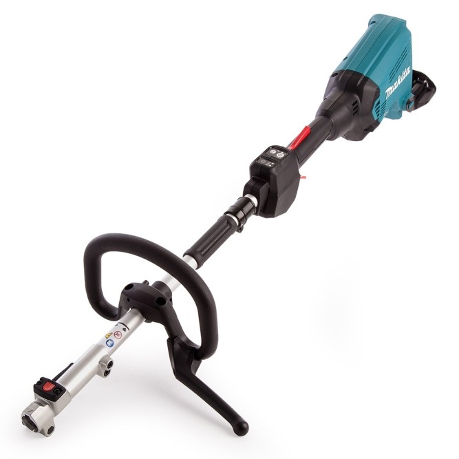 Аккумуляторный комбимотор Makita DUX60Z + Насадка снегоуборщик (лопата) SN400MP