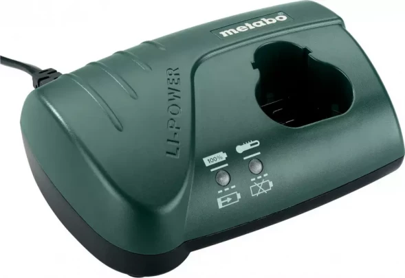Аккумуляторная дрель-шуруповерт 12V Metabo PowerMaxx BS Quick 618155310 (1x2Ач, съемный патрон, угловой патрон, сумка)