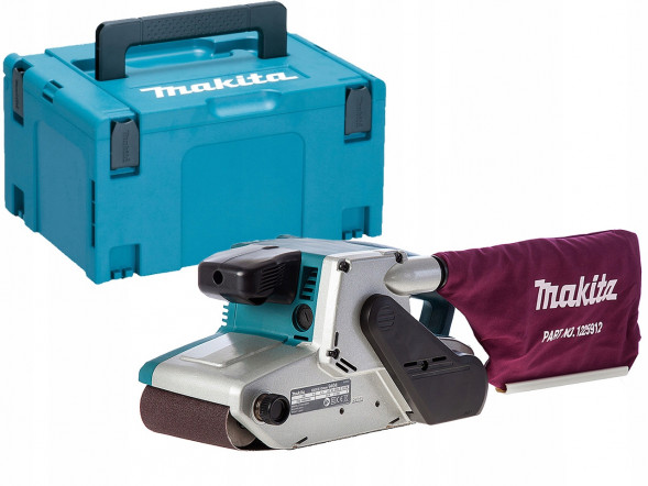 Ленточная шлифовальная машина Makita 9404J (в кейсе)