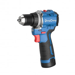 Аккумуляторная дрель-шуруповерт DongCheng DCJZ1250(TYPE EK) 12В, 50Нм, 2хАКБ 2Ач, ЗУ, кейс