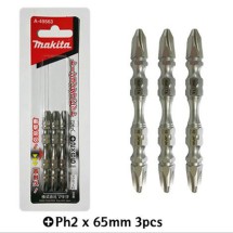 Торсионные биты 65мм, PH2, Makita A-49563 (упаковка 3шт)