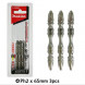 Торсионные биты 65мм,  PH2, Makita A-49563 (упаковка 3шт)