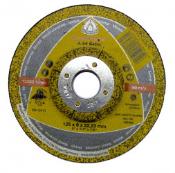 Круг обдирочный для УШМ по металлу 230мм, вогнутый  Klingspor (13447)