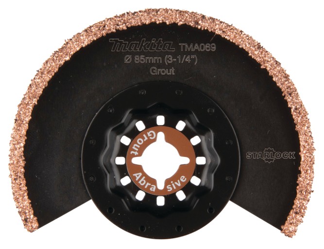 Насадка для мультитула сегментированная по керамике, Makita B-65028  TMA069
