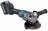 Аккумуляторная болгарка (УШМ) Makita GA005GM201 (125мм, 40В, 2*АКБ 4А·ч)