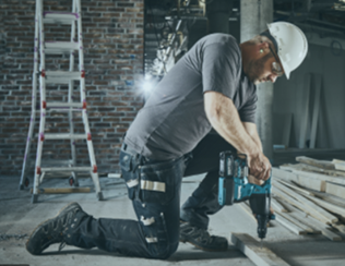 Аккумуляторный перфоратор XGT Makita HR001GZ