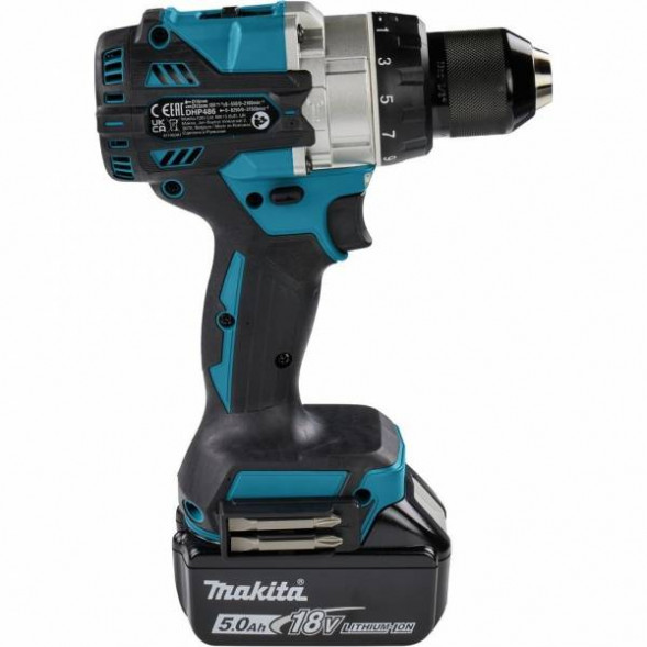Аккумуляторная ударная дрель-шуруповерт Makita DHP486RTJ ( DHP 486 RTJ )