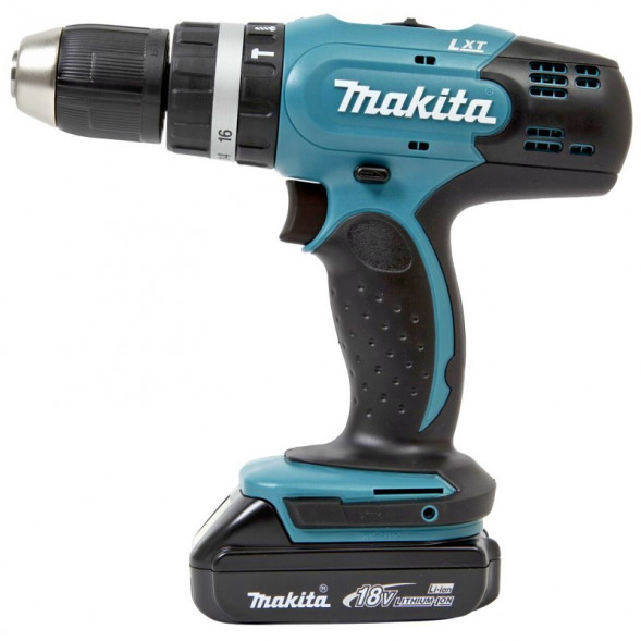 Аккумуляторная дрель-шуруповерт Makita DHP453SYE