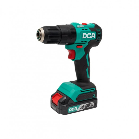 Аккумуляторная ударная дрель-шуруповерт DongCheng DCJZ2050i(TYPE DM) 20В, 50Нм, 1хАКБ 2Ач, ЗУ, кейс
