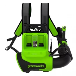 Воздуходувка ранцевая Greenworks GD40BPG2 (без АКБ и ЗУ)