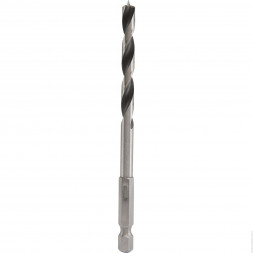 D-15861, Сверло для дерева, 3х78мм,1шт,хв-6-ти гранник