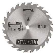 Диск пильный DeWALT DT 1201