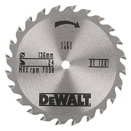 Диск пильный DeWALT DT 1201
