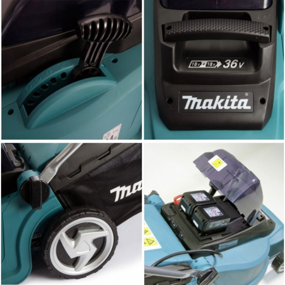 Газонокосилка аккумуляторная 38см Makita DLM380Z (без АКБ и ЗУ)