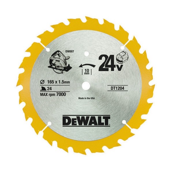 Диск пильный DeWALT DT 1204