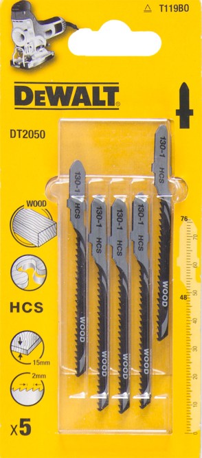 Пилки для лобзика DeWALT DT 2050