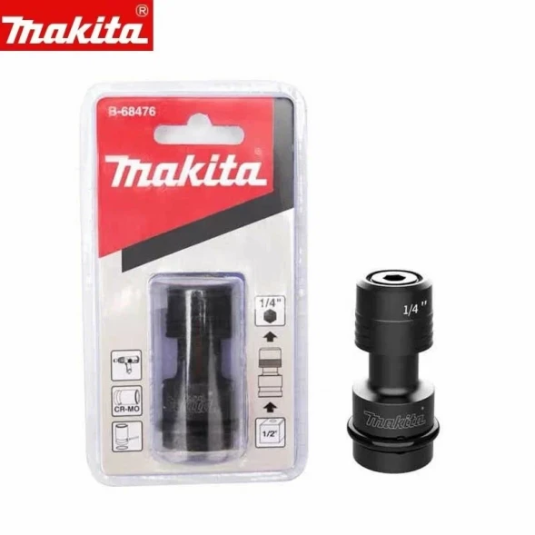 Адаптер Makita 1/2 дюйма на 1/4 дюйма, B-68476 (переходник)