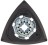 Насадка для мультитула Bosch 2608669125 (подошва треугольная, 93 мм)