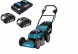 Газонокосилка аккумуляторная Makita DLM462Z-PG2 (2 аккум. BL1860B, з/у DC18RD)