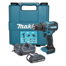 Аккумуляторная ударная дрель-шуруповерт 18V, 50Нм Makita DHP490WV (1* LXT Basic 2Ач, ЗУ)