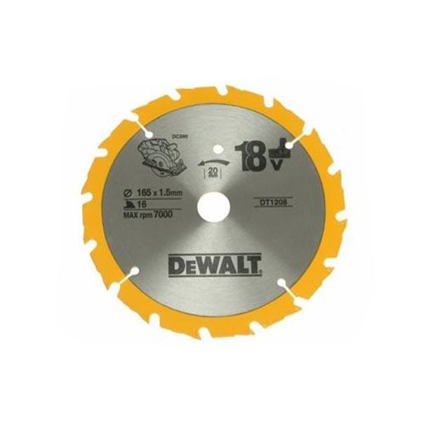 Диск пильный DeWALT DT 1208