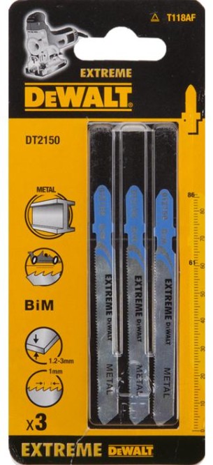Пилки для лобзика DeWALT DT 2150
